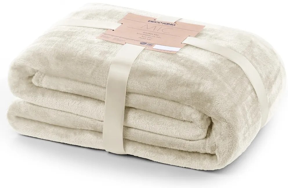 DecoKing Deka z mikrovlákna MIC 150/220x200 cm Rozměr: 200x220 cm, Barva: BEI/béžová