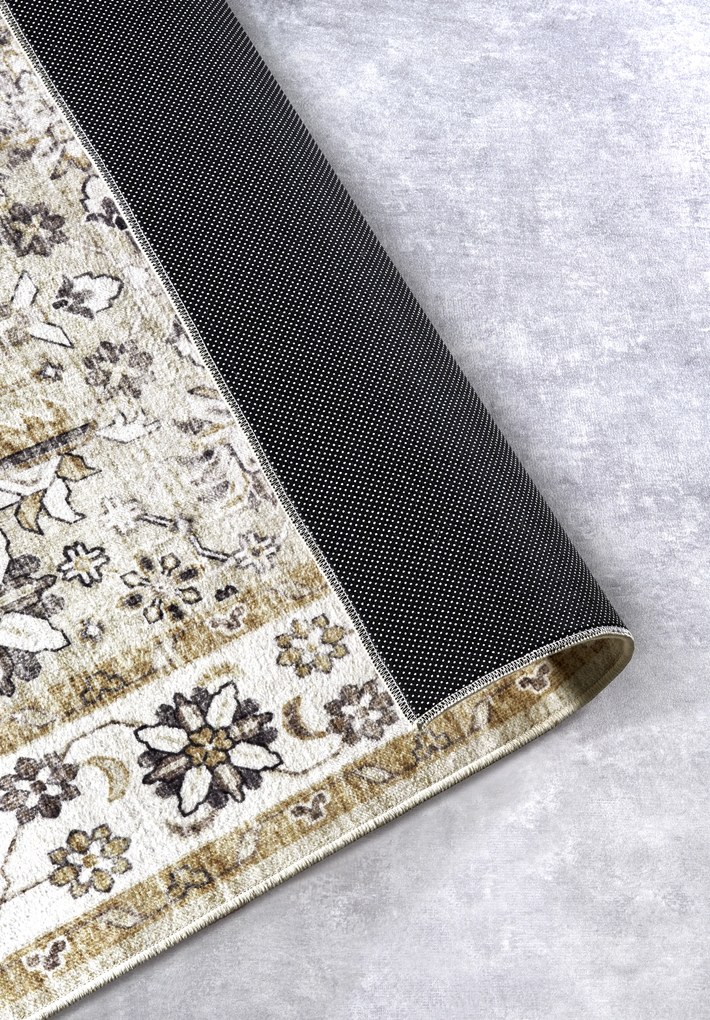 ELLE Decoration, Kusový koberec Imagination New 106043 Cream/Gold z kolekcie Elle, 200x290, žltá, obývacia izba