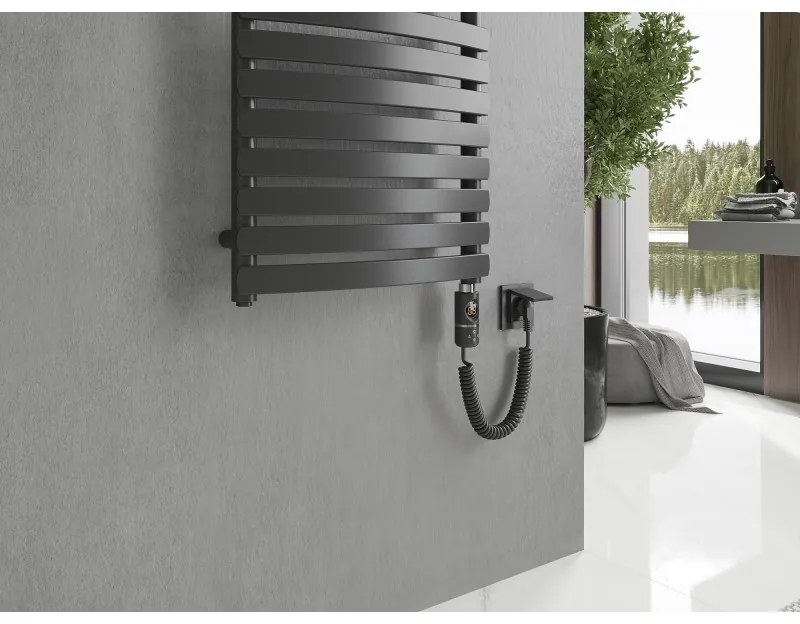 Mexen Bachus, elektrické vykurovacie teleso 1600 x 500 mm, 900 W, antracitová, W109-1600-500-2900-66