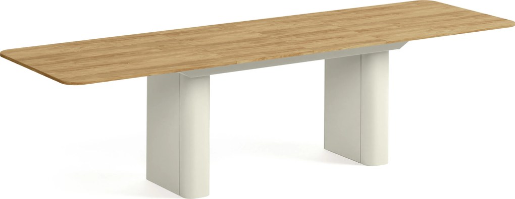 Moderný rozkladací jedálenský stôl VEDAT 180/276 - 200/296 cm Veľkosť stola: 180 - 276 cm