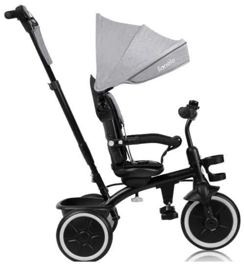 Lionelo - Detská trojkolka BERRY Sivý kameň