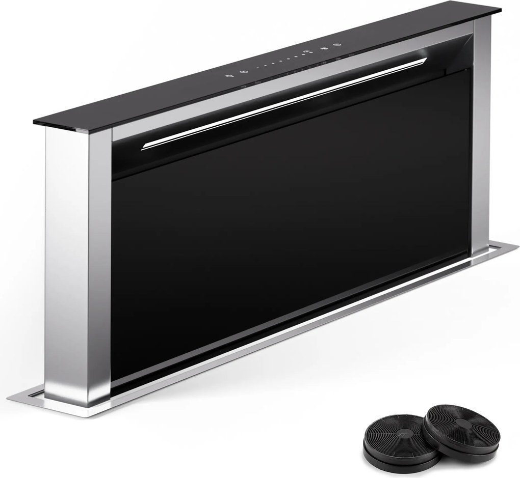 Klarstein Royal Flush Eco 75 digestor 75 cm 714 m³/h EEK A++ vrátane filtrov s aktívnym uhlím