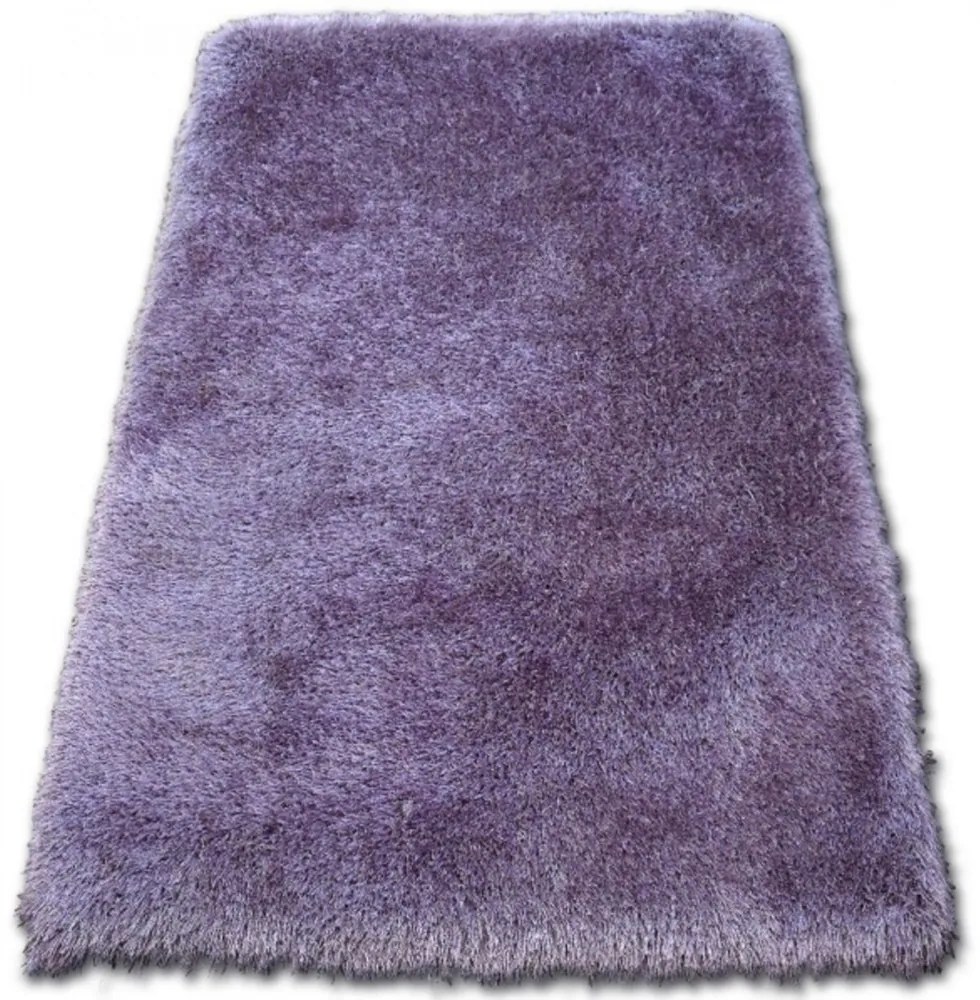 Luxusný kusový koberec Shaggy Love fialový, Velikosti 80x150cm