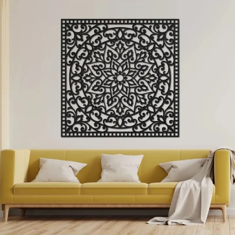 Drevený panel s mandalou orientálna mandala | SENTOP HDF0514