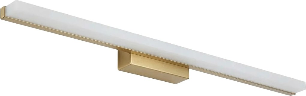 Toolight Toolight, LED nástenné svietidlo 80cm, 13W, 4000K, 1000lm, APP1853-1W, zlatá matná, OSW-66007