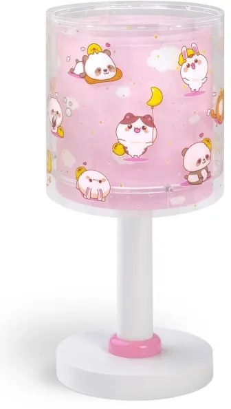 Dalber 41761S - LED detská lampička KAWAII FRIENDS 1xG4/4W/230V ružová