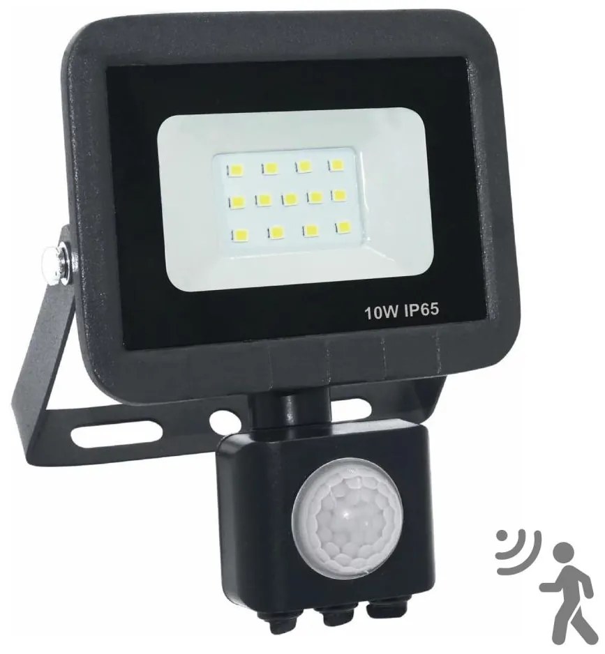 LED Reflektor so senzorom LED/10W/230V IP65