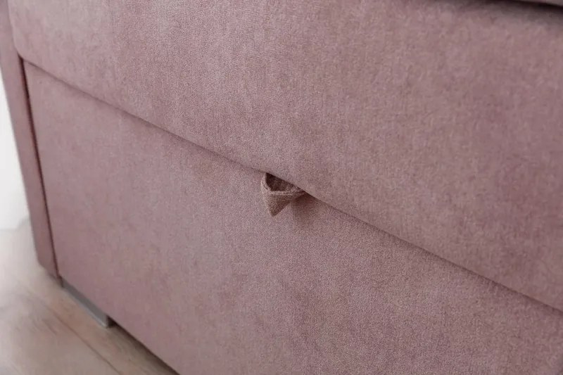 Boxspingová posteľ Marvin, sivá 160x200cm (Omega 13/BLN 07)