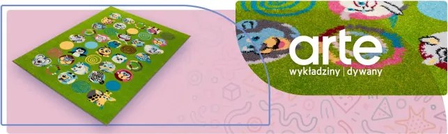 Koberec Agnella Funky Top Sus zelený