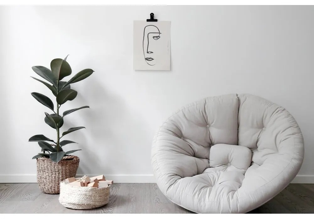 Variabilné kreslo Karup Design Nido Light Grey