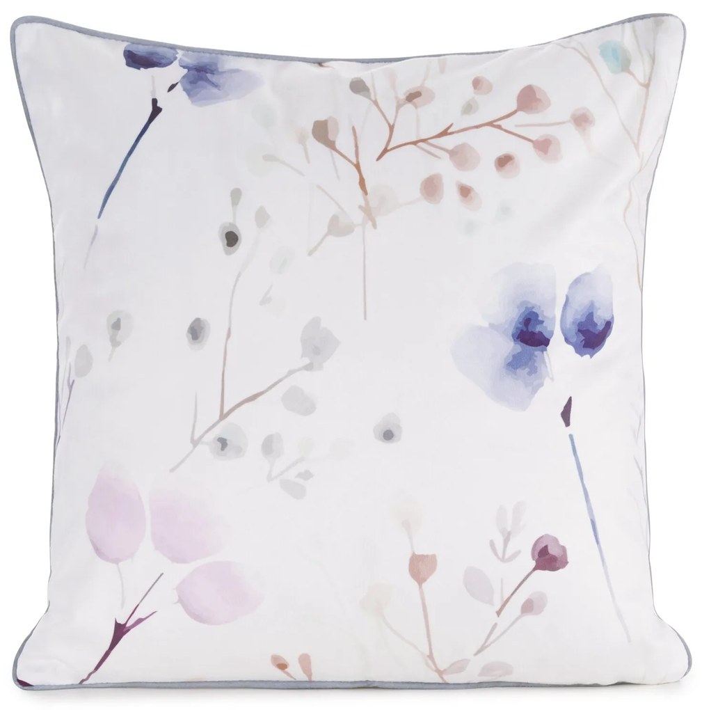 DEKORAČNÁ OBLIEČKA NA VANKÚŠ VELVET150 45X45 CM KVETY