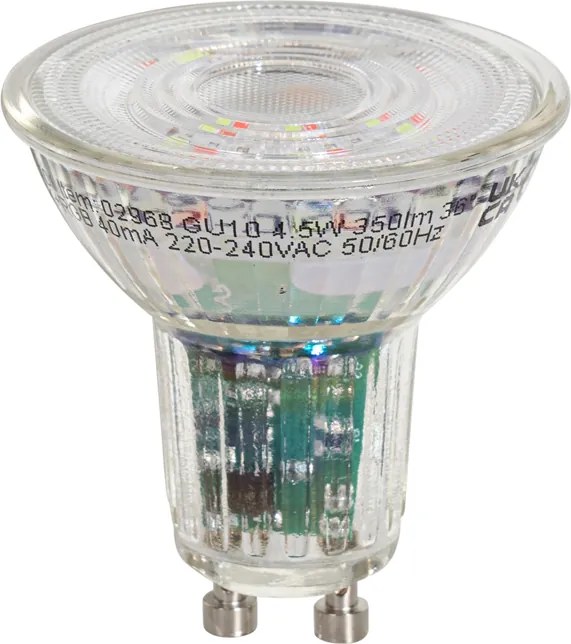 Sada 5 inteligentných GU10 LED žiaroviek Jasných RGBW 4,5W 350 lm 2700-6000K