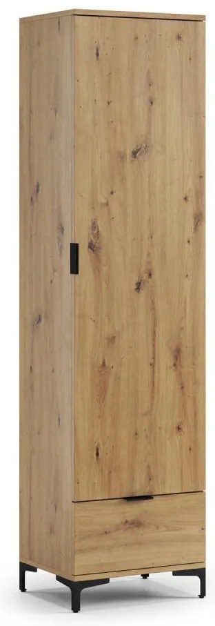 Skrinka s zásuvkou LORA dub artisan