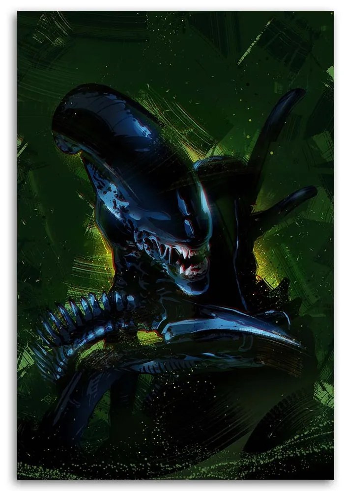 Gario Obraz na plátne Votrelec, Xenomorph - Nikita Abakumov Rozmery: 40 x 60 cm