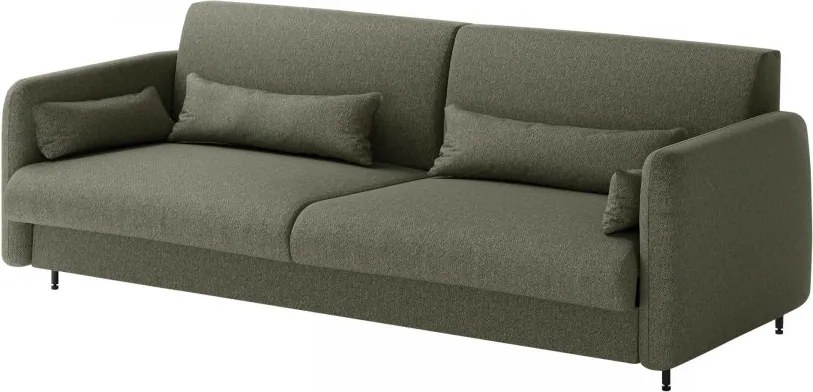 Pohovka Bed-Concept 140 BC-18, Farby: sivá, Dostupné poťahy: Lukka 38