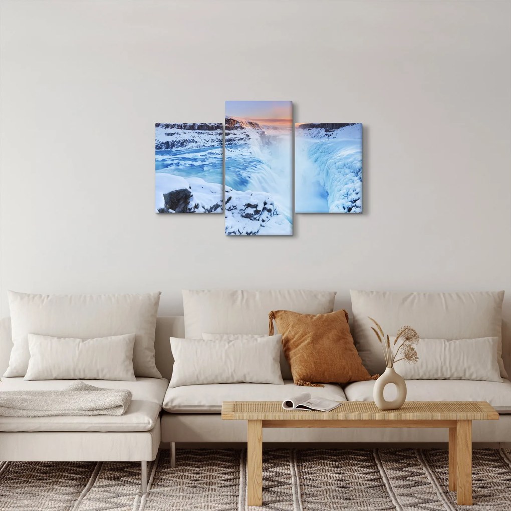 Obraz - Chladné vodopády (90x60 cm)