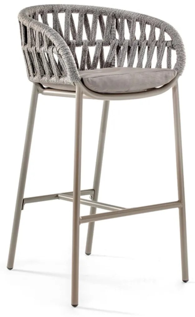TAHITI barová stolička taupe