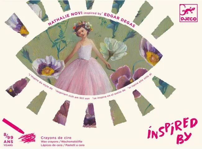 Djeco Kreatívna sada Inspired By Edgar Degas Baletka