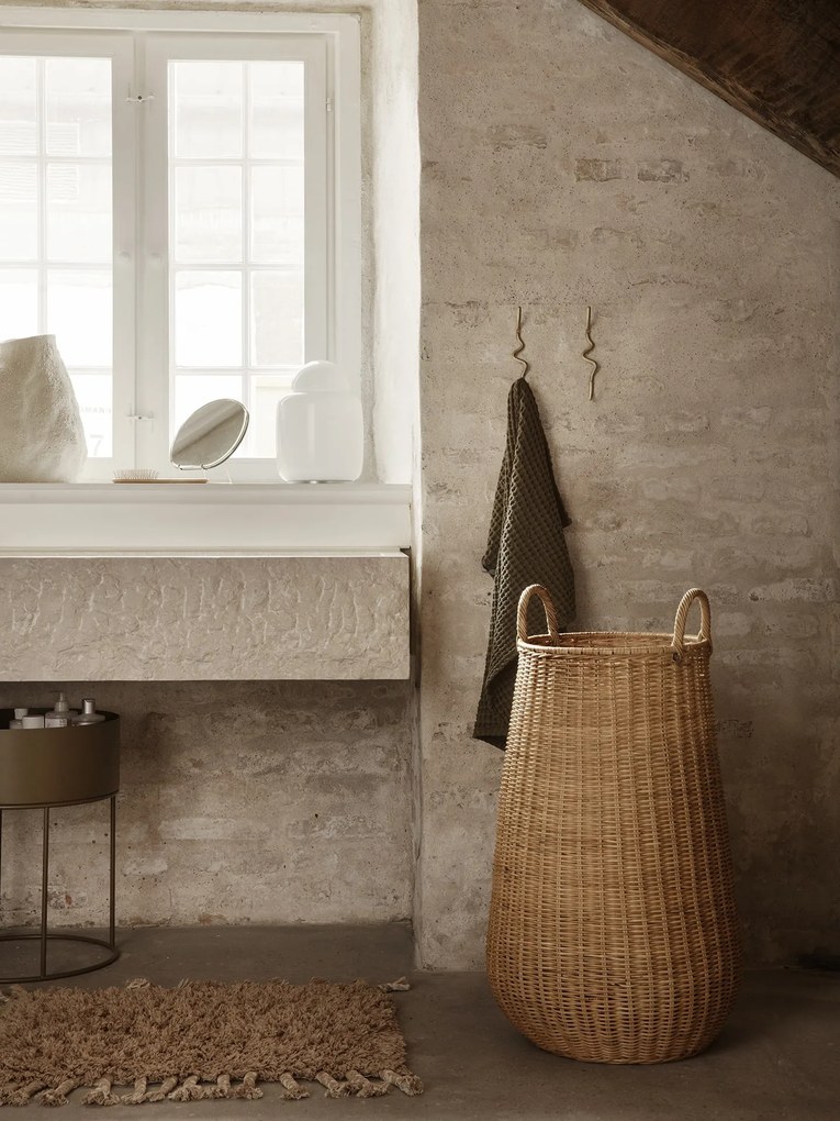 Ferm Living Osuška z organickej bavlny Olive 70 x 140 cm