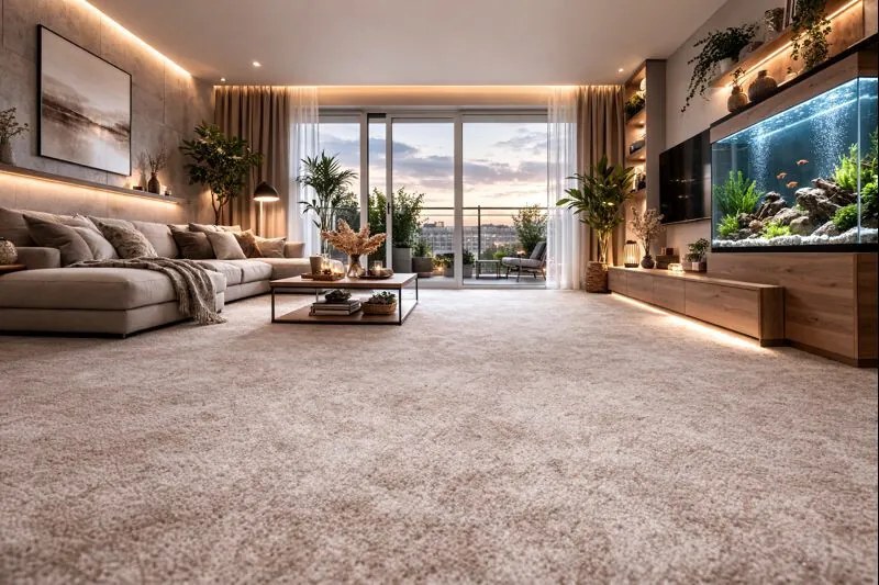 ITC, Koberec metráž Serenade 103, na mieru, šíře 4m,5m, béžová, filc, kuchyňa