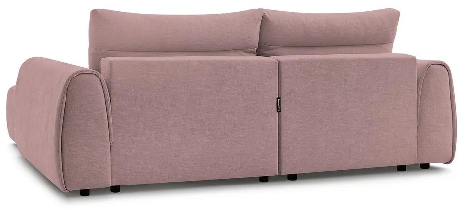 Svetloružová rohová pohovka Aden – Bobochic Paris