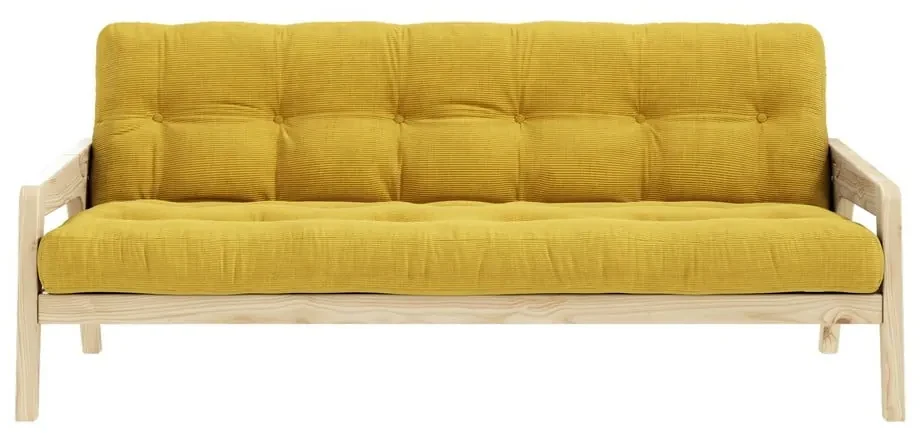 Menčestrová variabilná pohovka Karup Design Grab Raw/Honey
