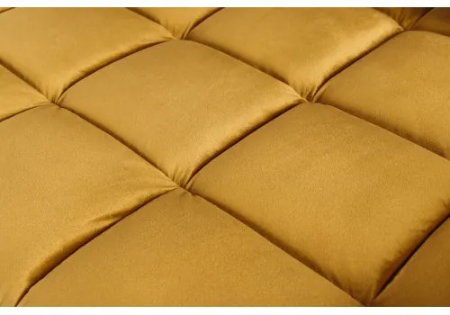 Sedacia súprava 41072 220cm Cozy - Zamat Žltá  - Komfort-nábytok