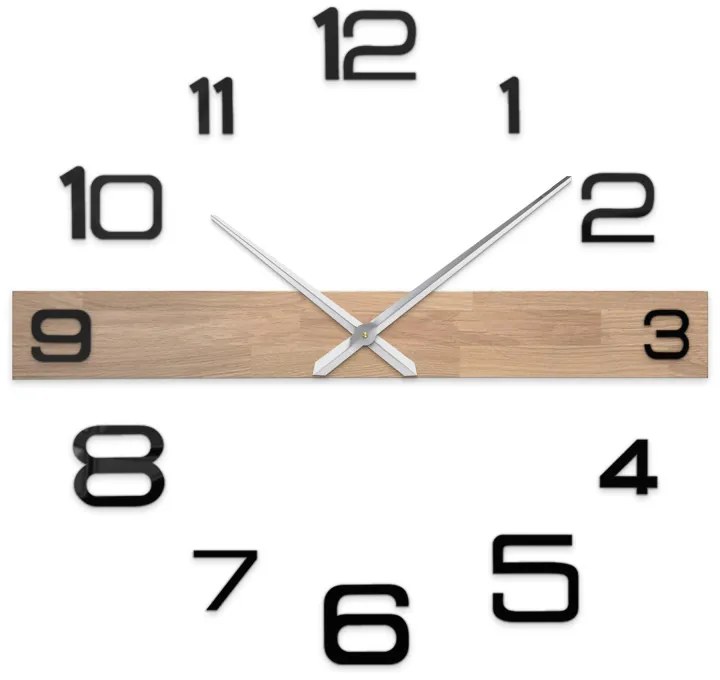 Drevené nástenné hodiny do obývačky I SENTOP MAS023-3041