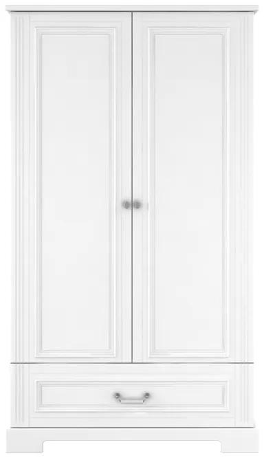 drevko Skriňa Ines - 2 dverová (2 farby) - Biela