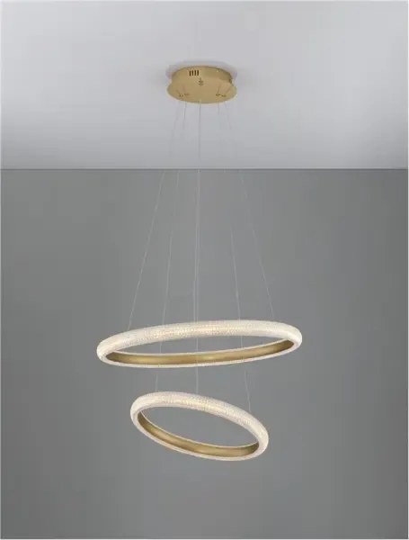 LED luster Medora 59 zlaté