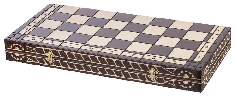 ČistéDrevo Drevené šachy 60 x 60 cm