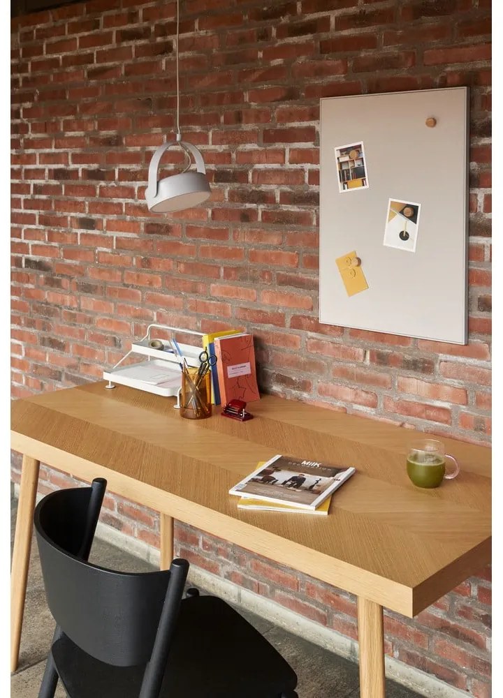 Jedálenský stôl v dekore duba v prírodnej farbe 80x160 cm Herringbone – Hübsch