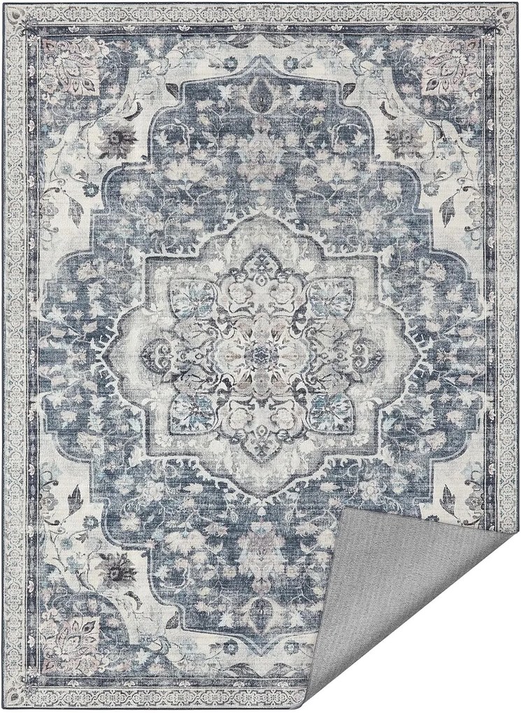 Obdĺžnikový koberec ORIENT 120x170 cm sivý