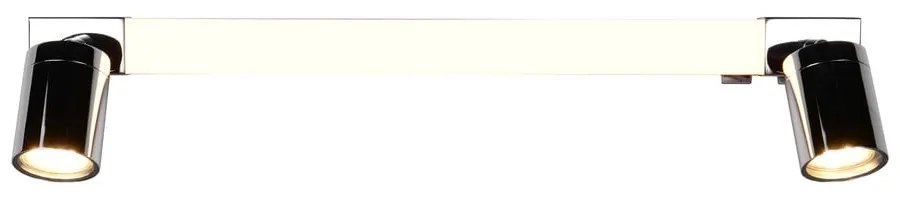 LED nástenné svietidlo v lesklo striebornej farbe Enrico – Trio