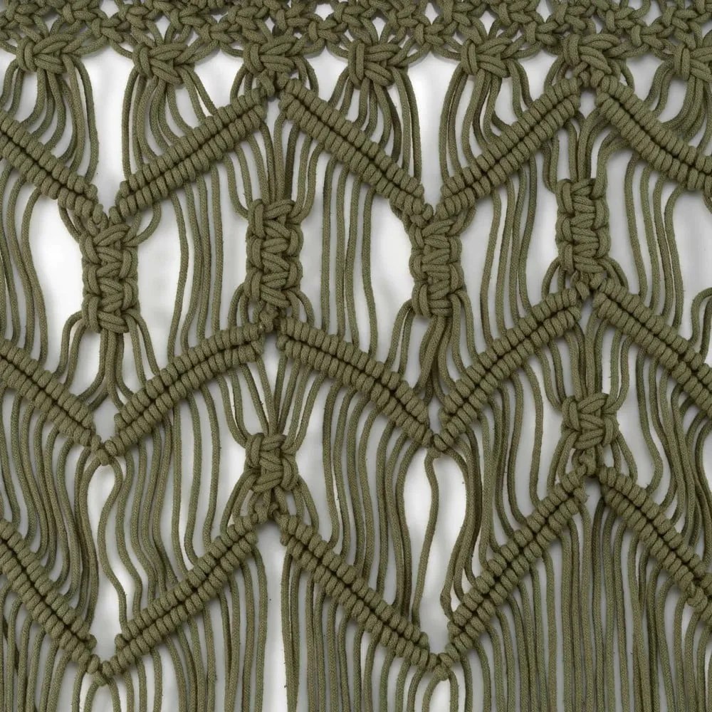 Kaki záves do dverí 90x200 cm Macarena – douceur d'intérieur