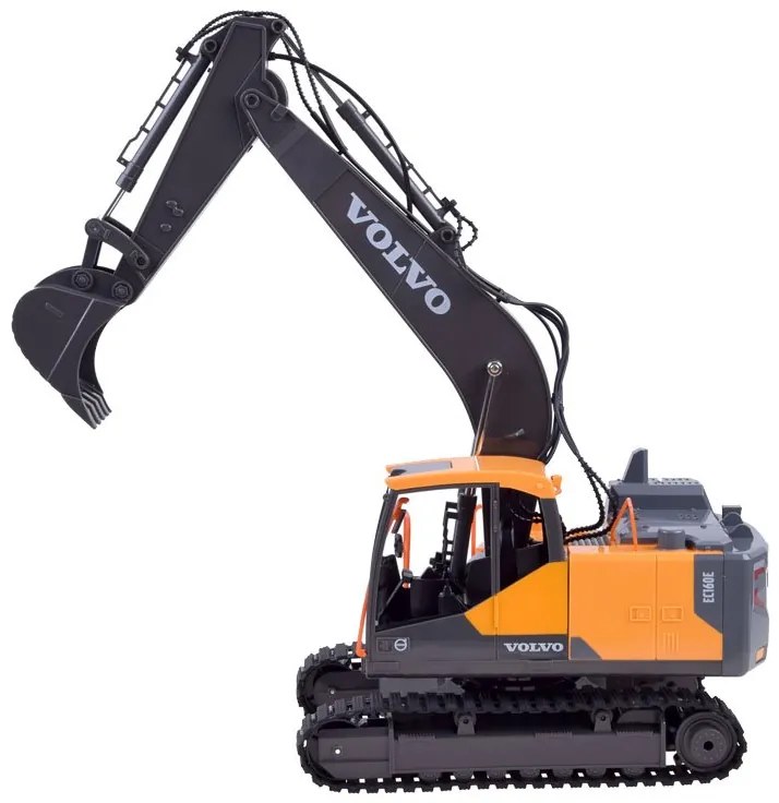 Veľký bager VOLVO 3 v 1 na diaľkové ovládanie - 3 hroty RC0495