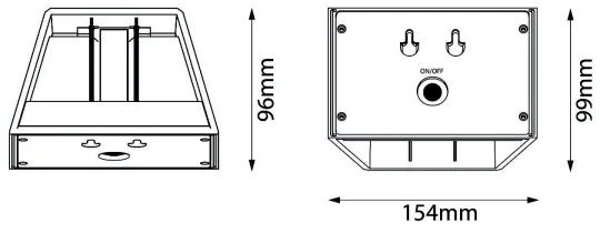 Globo 36495 - LED Solárne svietidlo SOLAR LED/6W/3,2V 3000K IP54