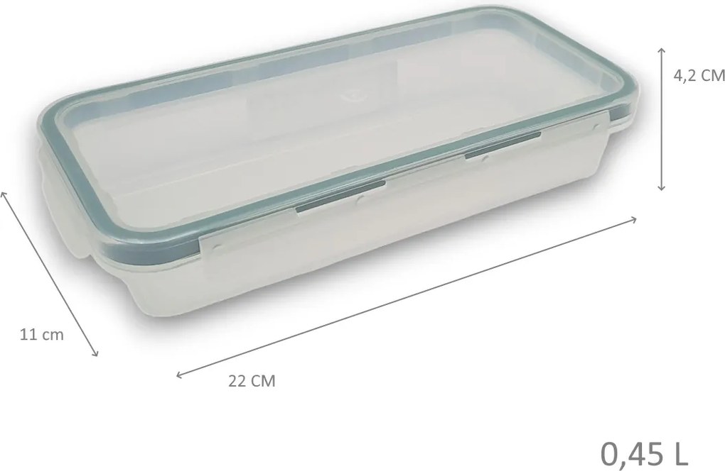 Orion 2. akosť - Plastová dóza na potraviny Lock & Lock UROVNEJTO - 0,45l