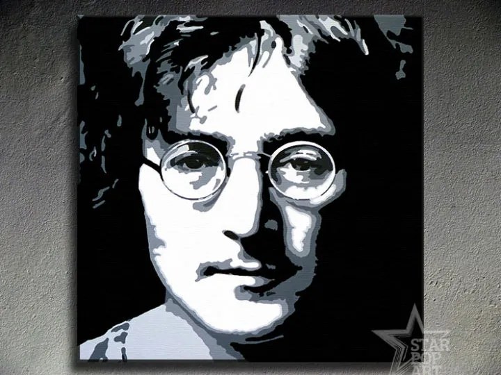 Ručne maľovaný POP Art obraz John Lennon | rôzne rozmery