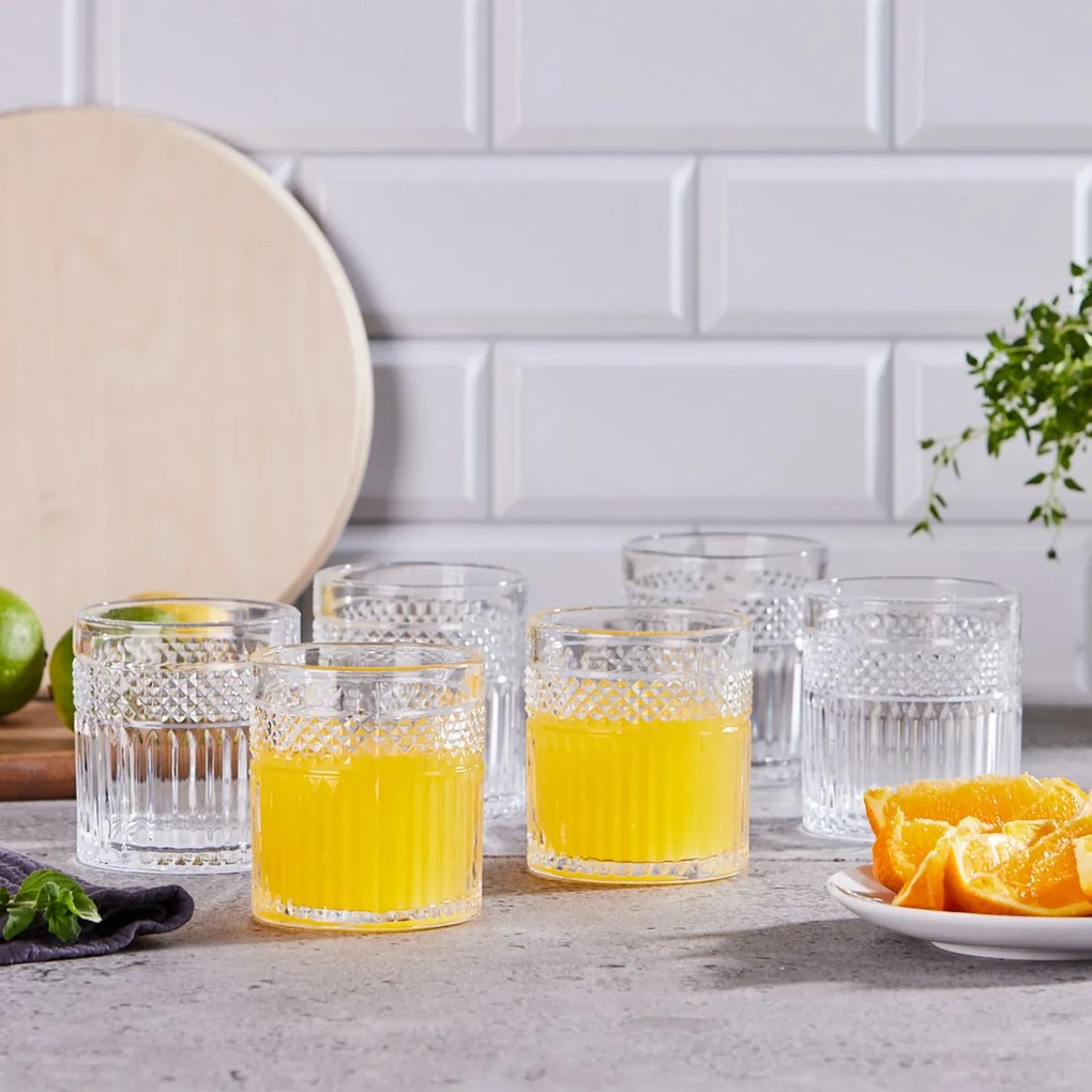 Altom Súprava nízkych pohárov Greta 330 ml, 6 ks, S