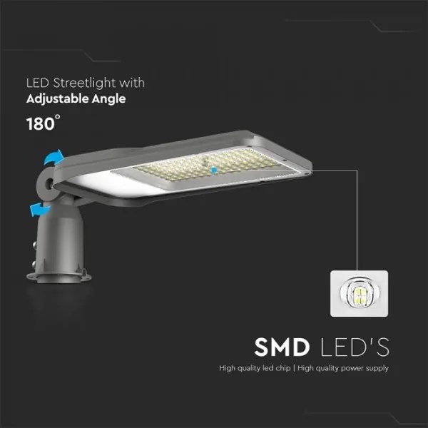LED Pouličná lampa SAMSUNG CHIP LED/100W/230V 6500K IP65