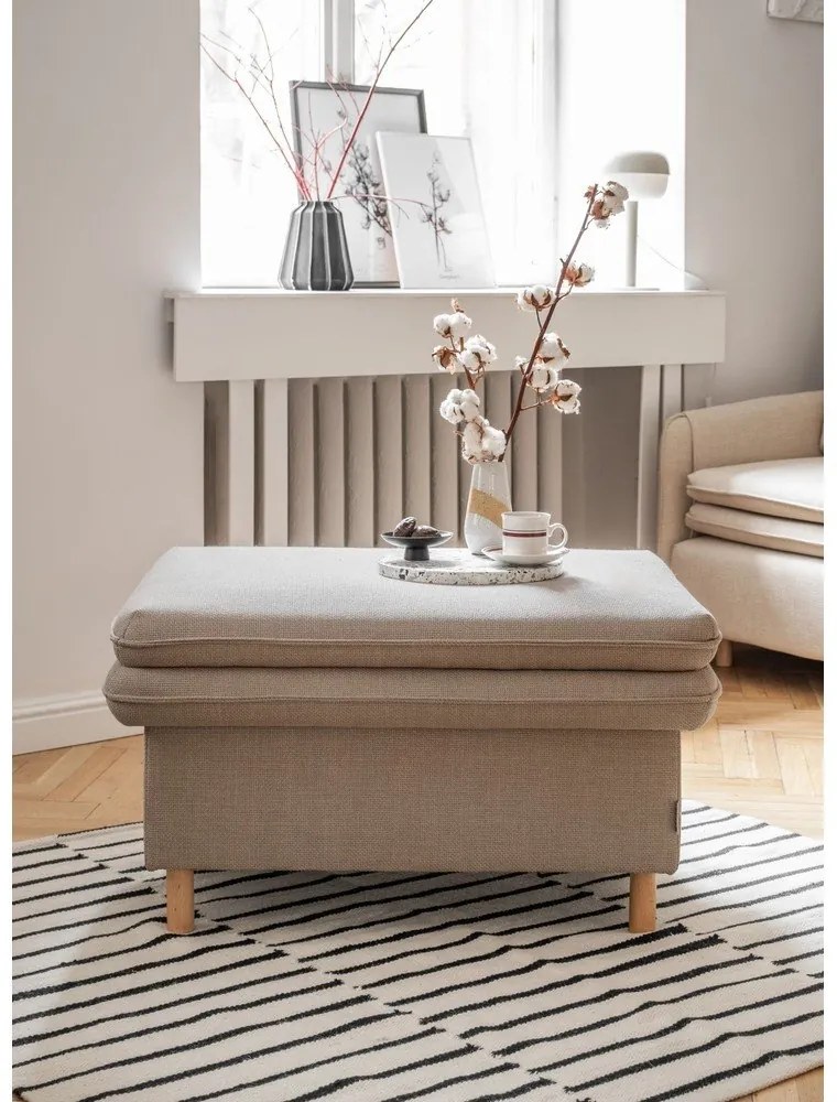 Svetlohnedá podnožka Simon – Miuform