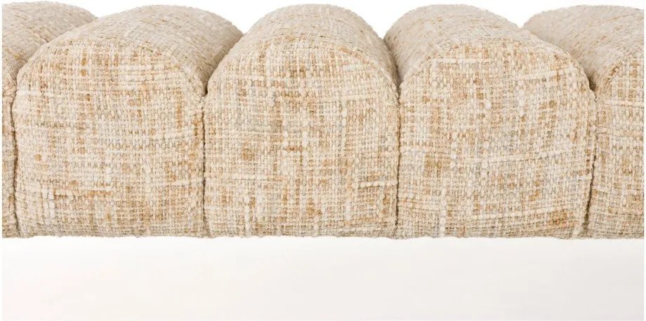 Béžová lavica Jethro – White Label