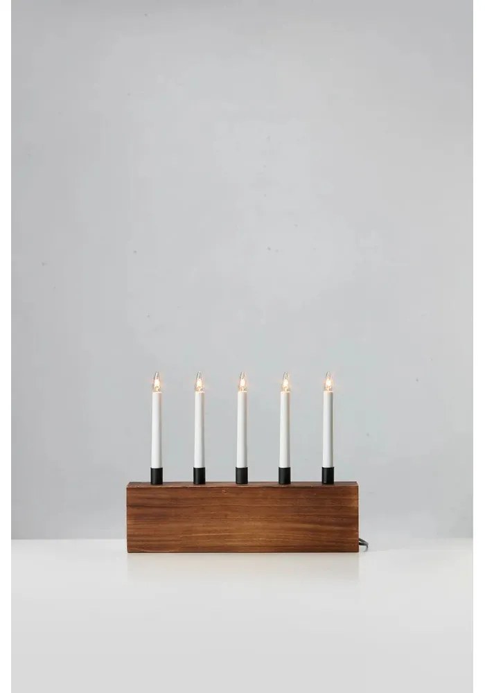 Hnedá vianočná svetelná dekorácia Albero – Markslöjd