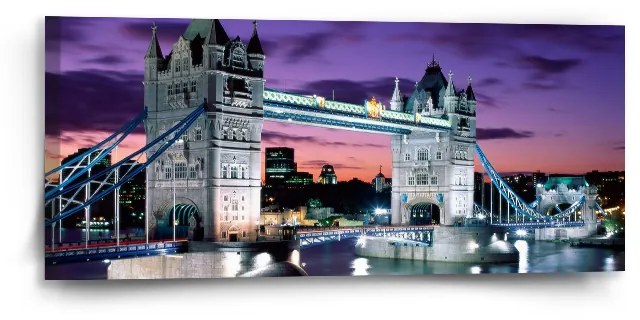 Sablio Obraz Tower Bridge - 110x50 cm