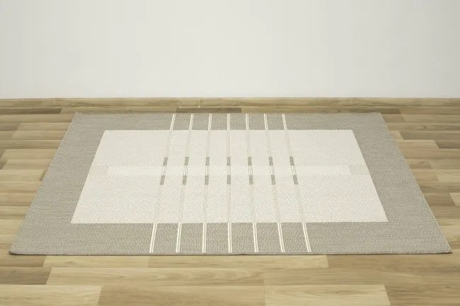 Koberec šnúrkový Split 44863/86 krémový / béžový