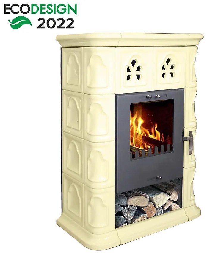 Krbové kachle Jena II creme 7 kW