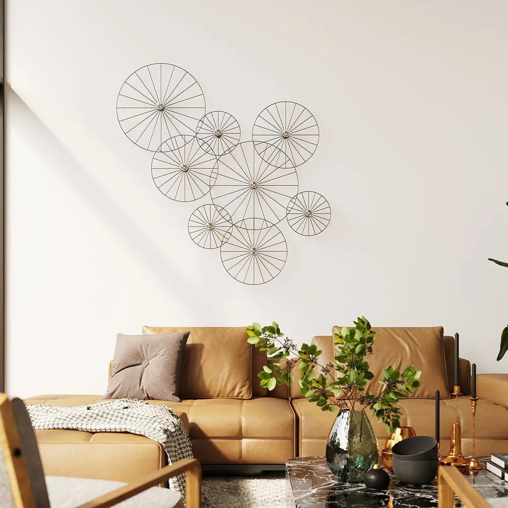 Čierne stropné svietidlo ø 45 cm Soho – Nice Lamps