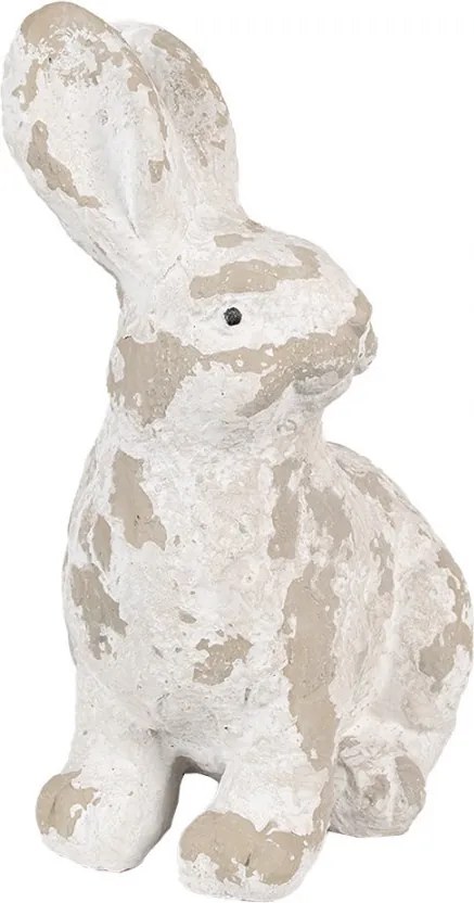 Béžová antik dekoratívna figúrka králik - 29*19*39 cm