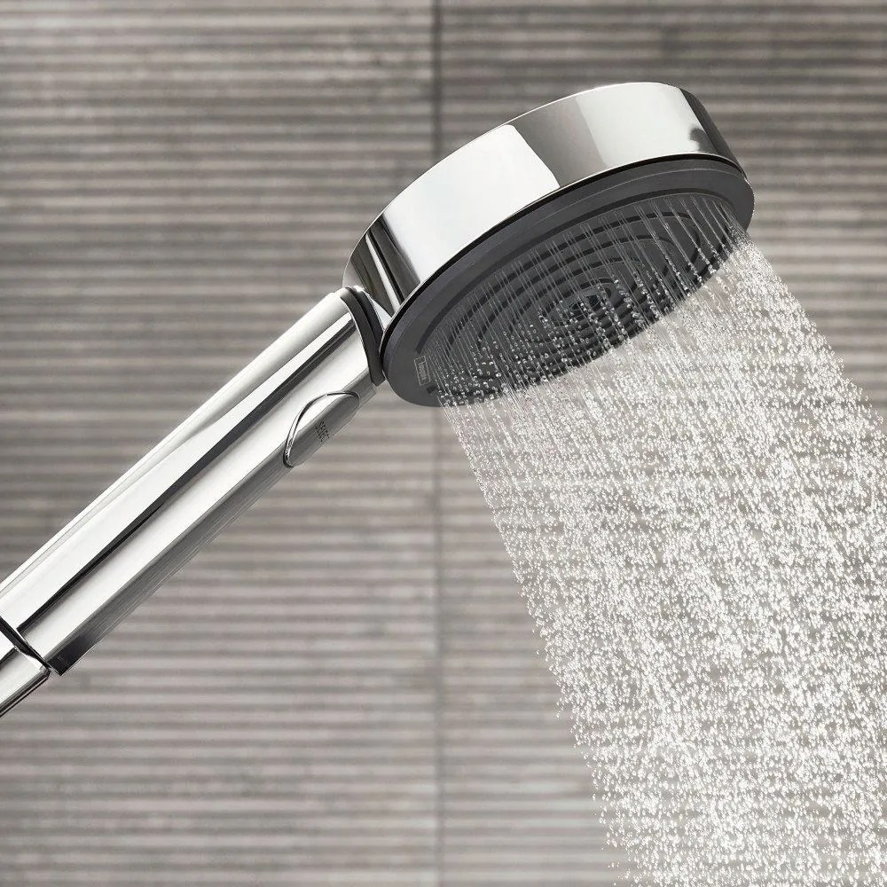 HANSGROHE Pulsify Select S ručná sprcha 3jet Activation EcoSmart, priemer 105 mm, chróm, 24101000
